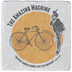 Cycling Coaster - bicycle coasters make your drinks taste better.