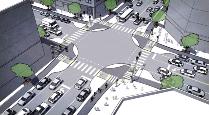 Protected Intersections for Cyclists