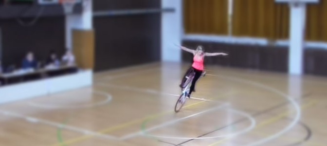 This Czech Woman Makes Your Wheelie Look Lame