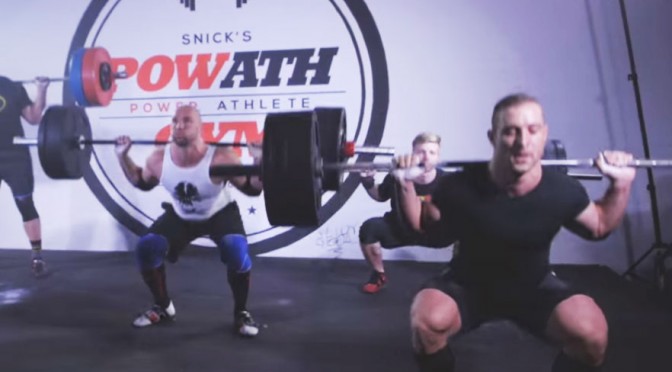 5 Minute Squat Battle: Cyclist vs. Weightlifters