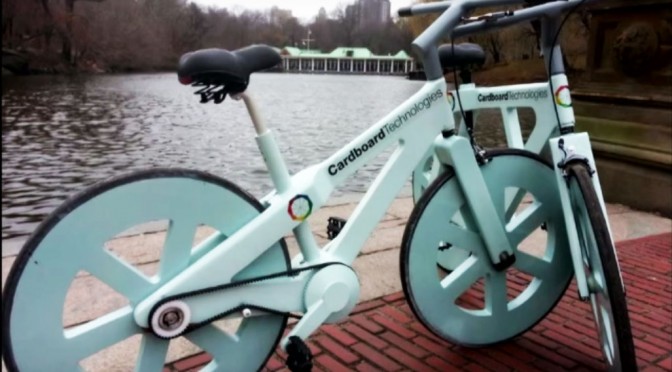 The Cardboard Bicycle